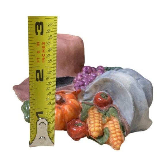 Thanksgiving Tabletop  Decor Pilgrim Hat Corn Vegetable - Picture 8 of 10